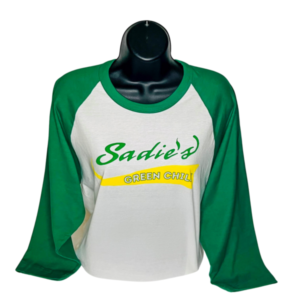 Sadie's Green Chile front of shirt