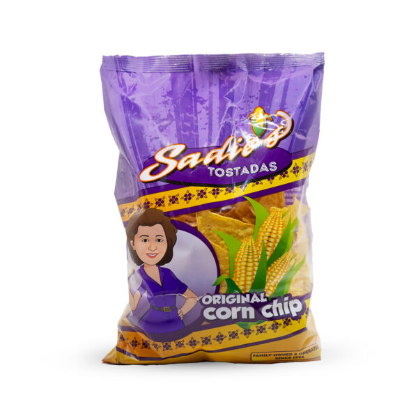 10 Oz Bag of Sadie’s Tostada Corn Chips, Locally Made in New Mexico for Dipping Into Sadie’s Salsa, Featuring a Sturdy Texture and Extra Crunch